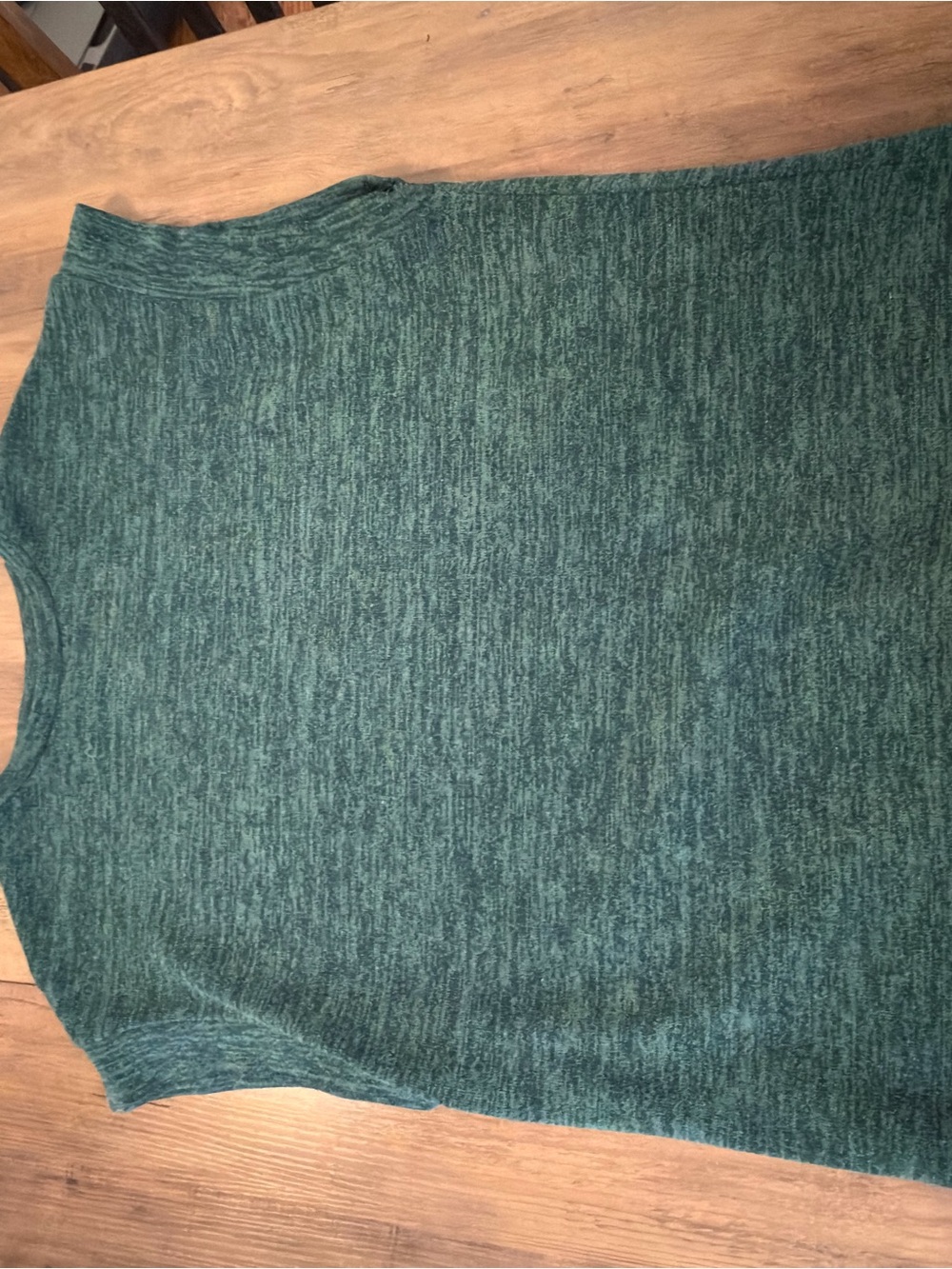 Women’s Crewneck Sweater in Teal Green
